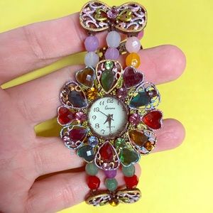 Beautiful beaded watch